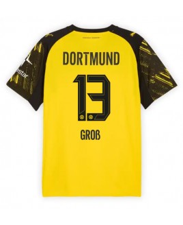 Günstige Borussia Dortmund Pascal Gross #13 Heimtrikot 2025-26 Kurzarm